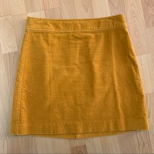 NWT: J. Crew Corduroy Skirt